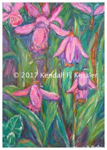 Blue Ridge Parkway Artist is Pleased with latest Work in Progress and I was talking about my clothes...